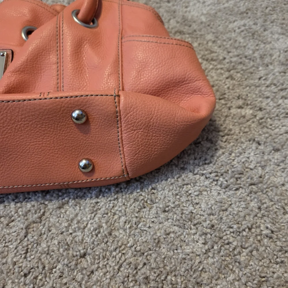 Tignanello Cinched Hobo Handbag - Picture 12 of 12